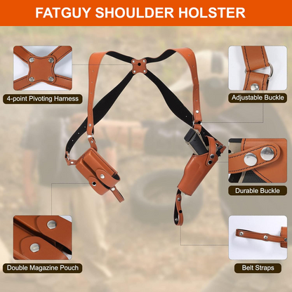 FATGUY SHOULDER HOLSTER: NO. 1 HOLSTER FOR FAT PEOPLE