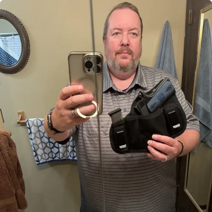 Fujobi Pancake Holster - Most Comfortable Holster For Fat People In America