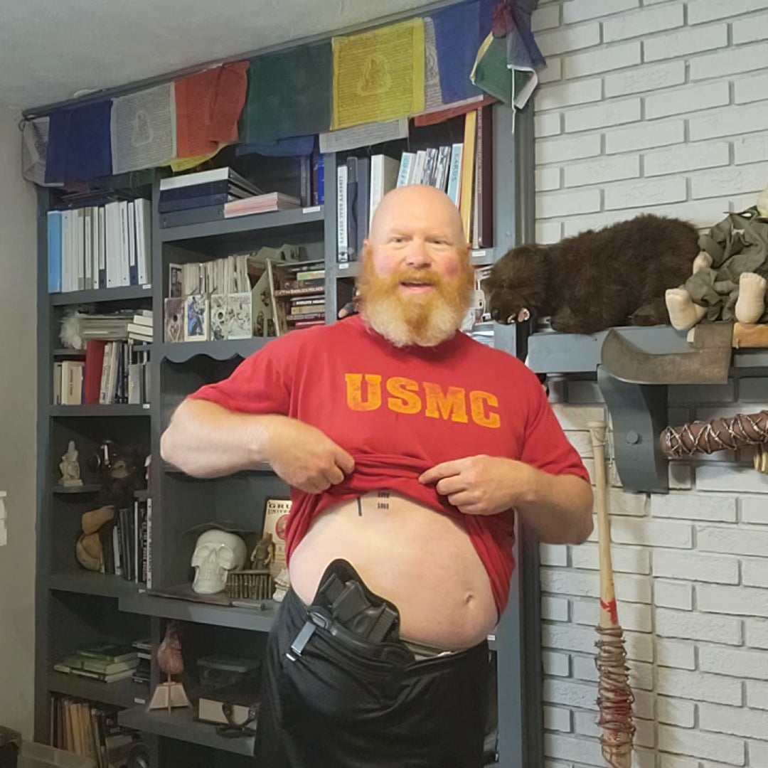 Fujobi Pancake Holster - Most Comfortable Holster For Fat People In America