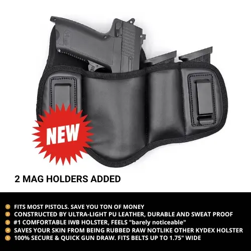Fujobi Pancake Holster - Most Comfortable Holster For Fat People In America