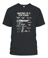 Funny Anatomy Of A Pew Pewer - Ammo Gun - Camiseta de enmienda T-Shirt