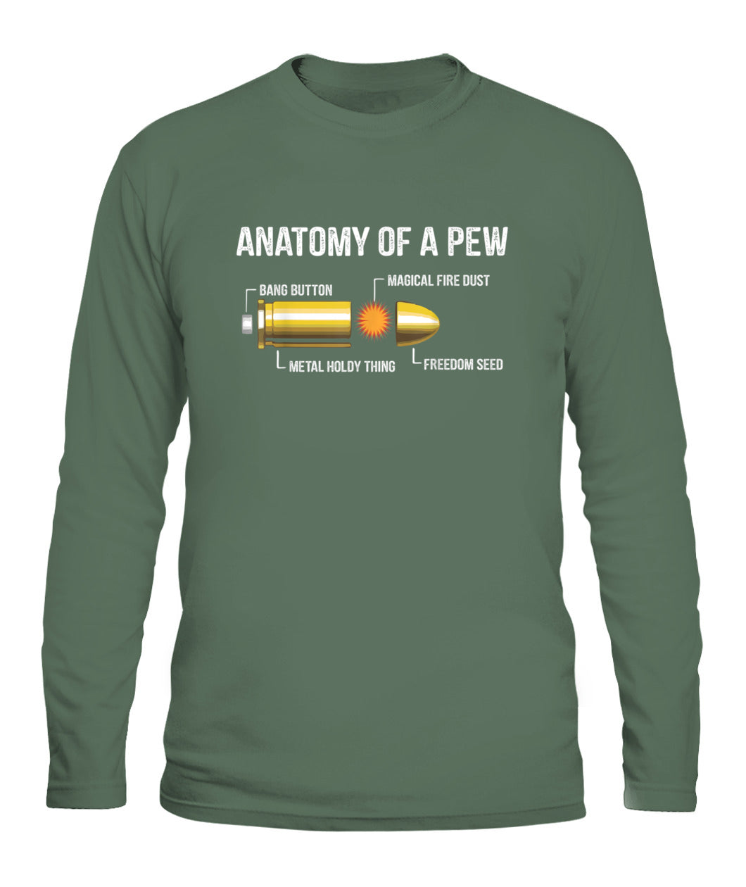 Anatomy Of A Pew T-Shirt