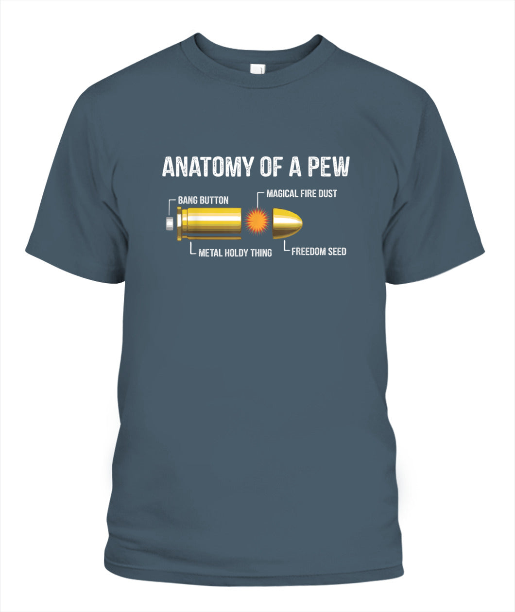 Anatomy Of A Pew T-Shirt