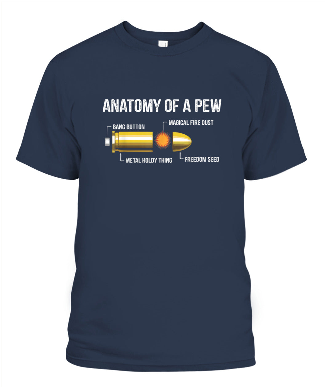 Anatomy Of A Pew T-Shirt