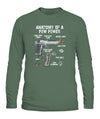 Funny Anatomy Of A Pew Pewer - Ammo Gun - Camiseta de enmienda T-Shirt